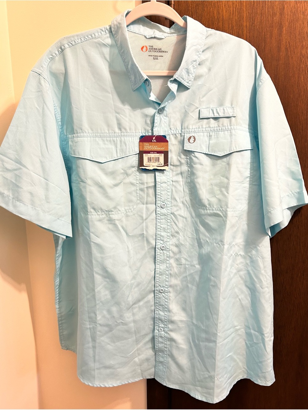 The American Outdoorsman moisture wicking button up